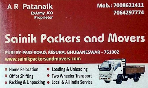 Sainik Packers & Movers in Jharapada, Bhubaneswar - 751002