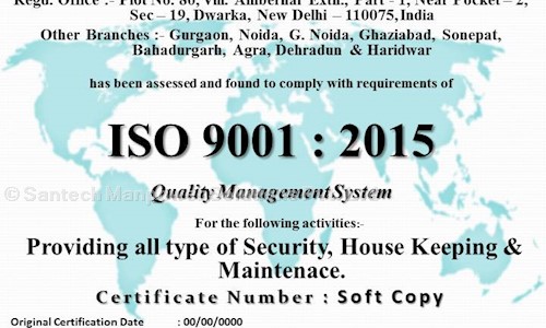 Santech Manpower Solutions Pvt. Ltd. in Dwarka, Delhi - 422011
