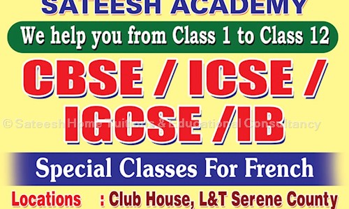 Sateesh Home Tuitions & Educational Consultancy