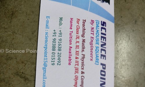 Science Point in Dalhousie, Kolkata - 700001