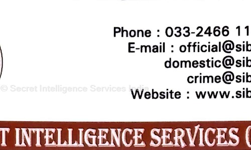 Secret Intellegence Services India in Kalighat, Kolkata - 700026