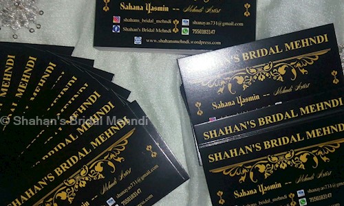 Shahan's Bridal Mehndi in Tambaram West, Chennai - 600045