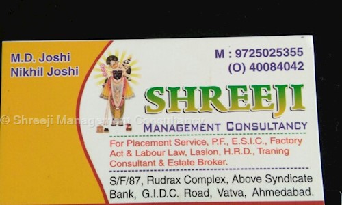 Shreeji Management Consultancy in Amraiwadi, Ahmedabad - 380026
