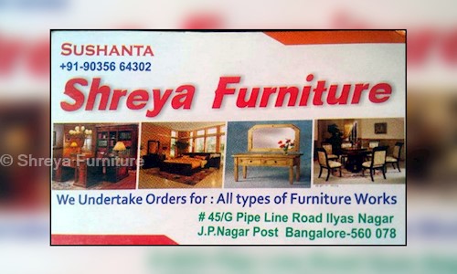 Shreya Furniture in JP Nagar, Bangalore - 560078