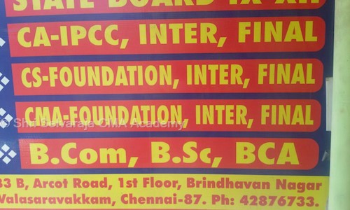 Shri Selvaraja CMA Academy in Choolaimedu, Chennai - 600094