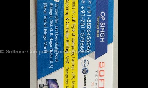 Softonic Computer Training Institute in Sector 102, Noida - 201310