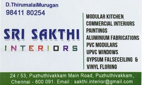 Sri Sakthi Interiors in Perungudi, Chennai - 600096