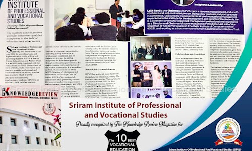 Sriram Institute of Professional and Vocational Studies in Rohini, Delhi - 110085
