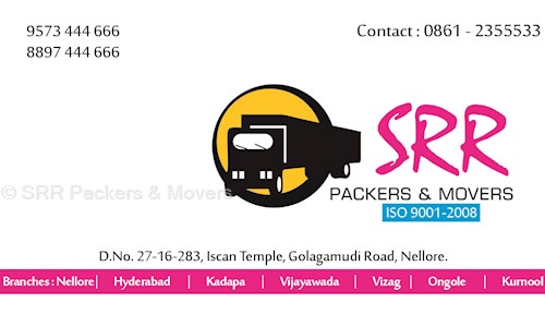 SRR Packers & Movers in Mini Bypass Road, Nellore - 524004