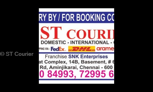 ST Courier in Aminjikarai, Chennai - 600029