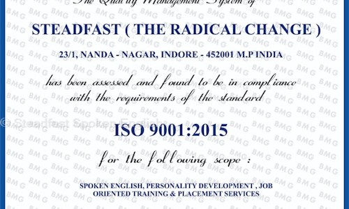Steadfast Spoken English  in Nehru Nagar, Indore - 452011