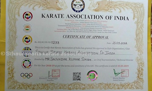 Sthaur sports karate association in Sarita Vihar, Delhi - 110076