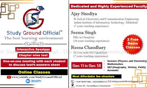 Study Ground Official - The best learning environm in Mukherjee Nagar, Delhi - 110009