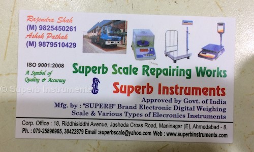 Superb Instruments in Bopal, Ahmedabad - 380003