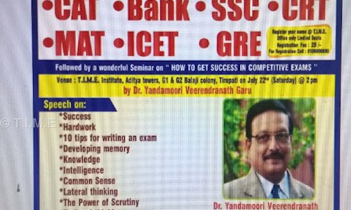 T.I.M.E. in Balaji Colony, Tirupati - 517502