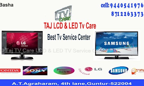 Taj TV Care LCD & LED TV Service Center in AT Agraharam, Guntur - 522004