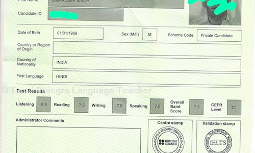 Tanvi Dhingra Language Teacher in Green Avenue, Amritsar - 143001