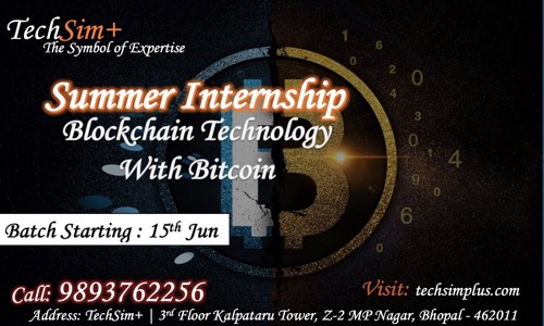 TechSim+ - BlockChain Training, Python Training, Machine Learning, IOT in Maharana Pratap Nagar, Bhopal - 462011