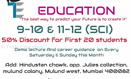 Tesla Education in Mulund West, Mumbai - 400082
