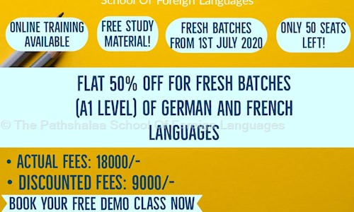 The Pathshalaa School Of Foreign Languages in Rajouri Garden, Delhi - 110027