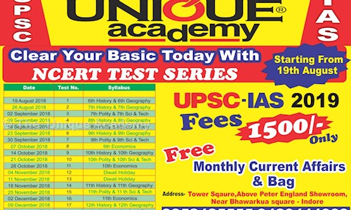 The  Unique Academy in Sneh Nagar, Indore - 452001