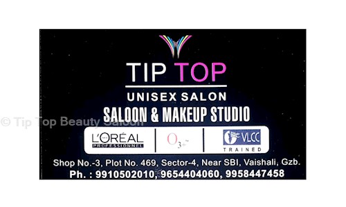 Tip Top Beauty Saloon in Vaishali, Ghaziabad - 201001
