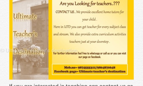 Ultimate Teacher's destination in Salkia, Howrah - 711106
