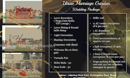 Utsav Marriage Garden in Misrod, Bhopal - 462026