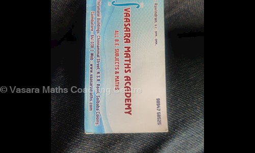 Vasara Maths Coaching Centre in Saibaba Colony, Coimbatore - 641011