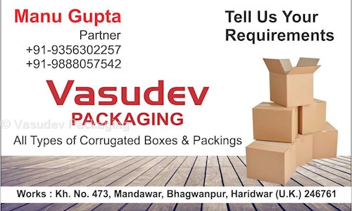 Vasudev Packaging in Arya Samaj Road., Roorkee - 247661