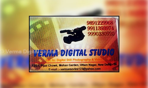 Verma Digital Studio in Uttam Nagar, Delhi - 110059
