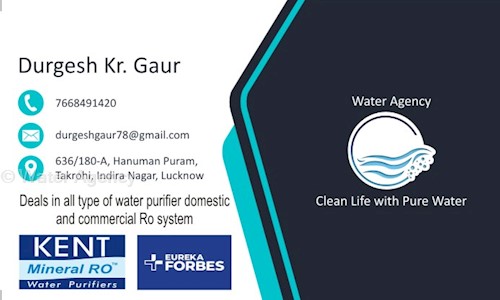 Water Agency in Indira Nagar, Lucknow - 226016