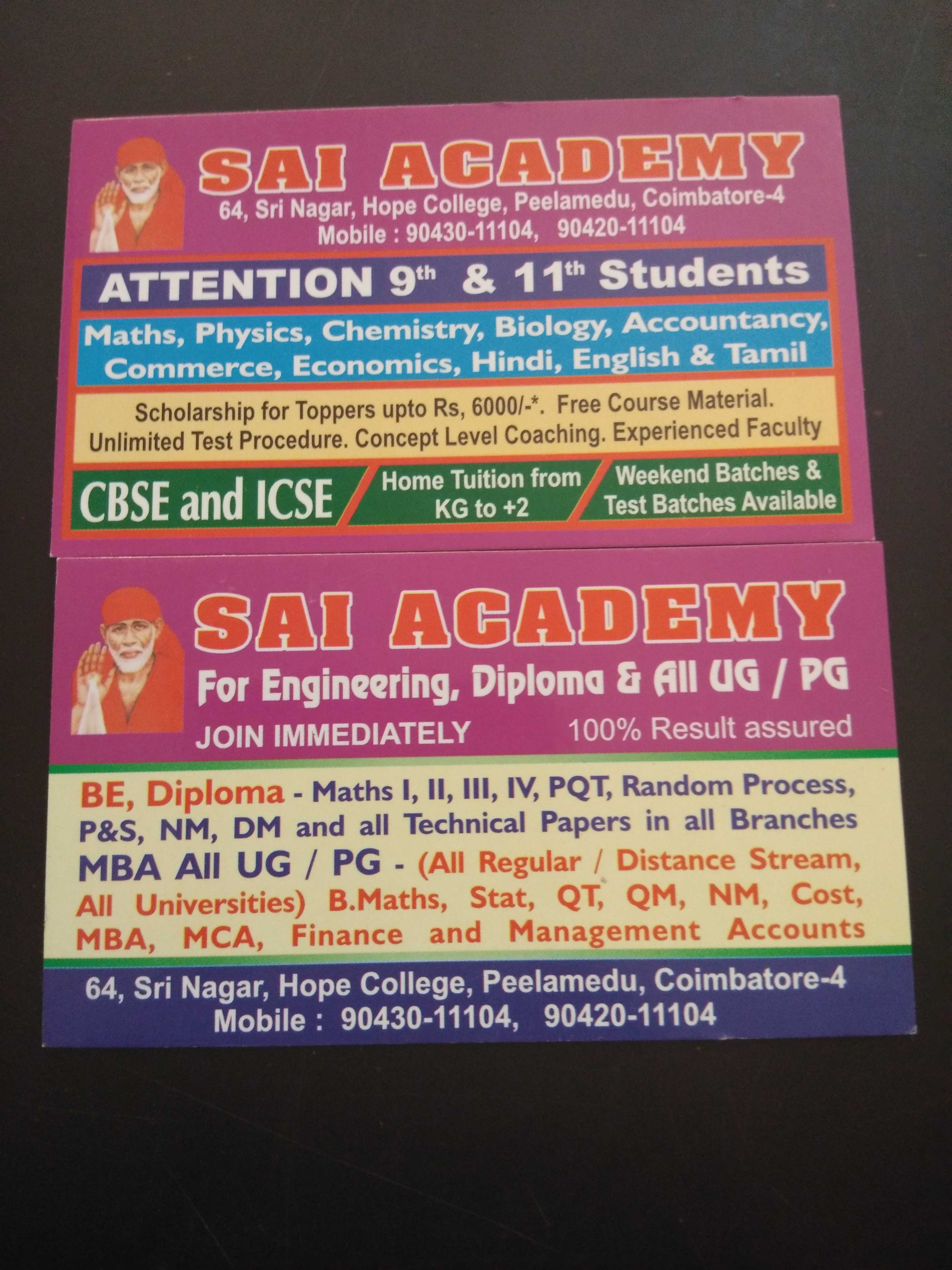 Logo of Sai Academy