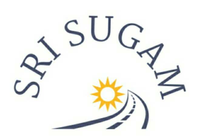 Logo of Sri Sugam Bus Tours and Travels.