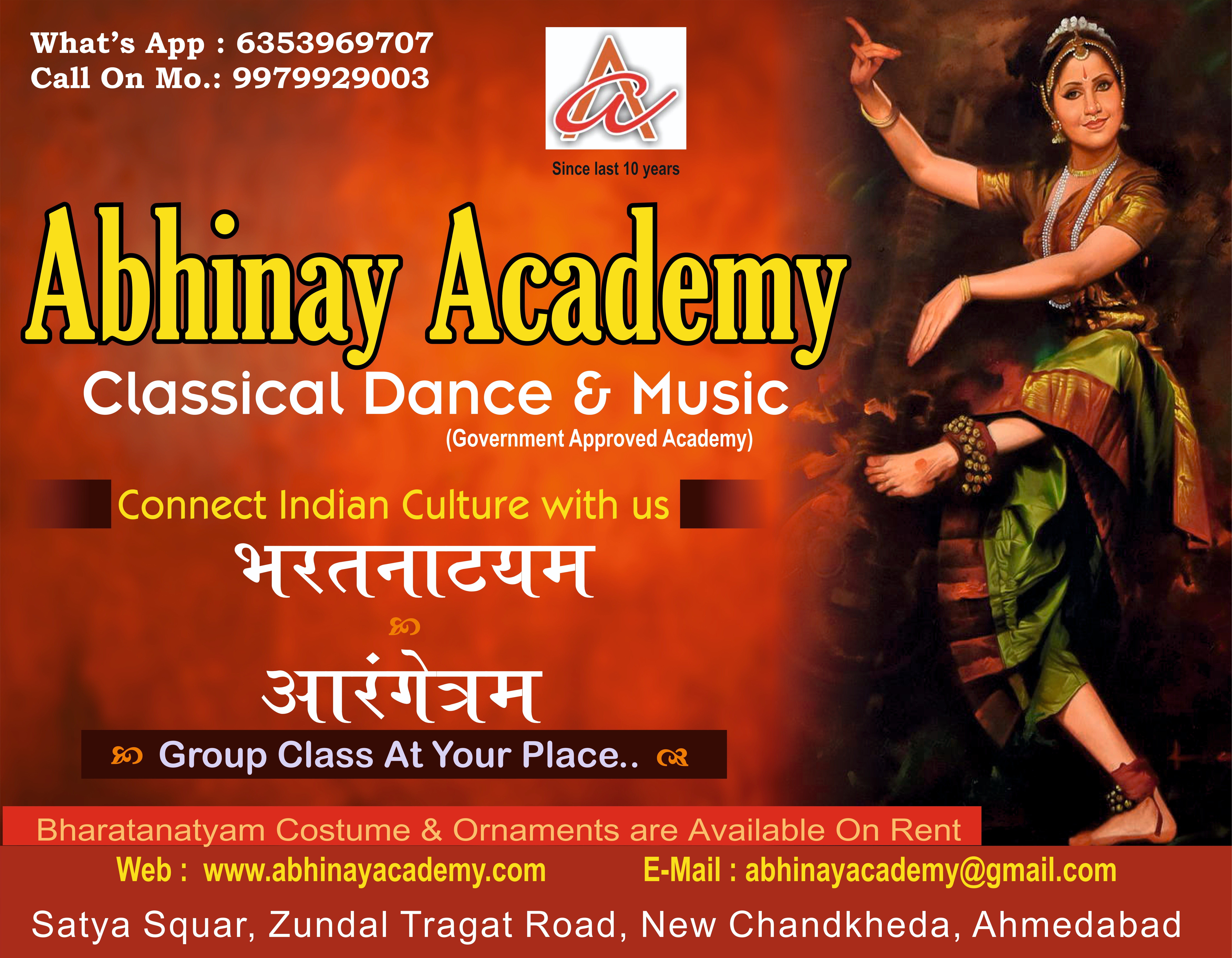 online bharatanatyam classes near me