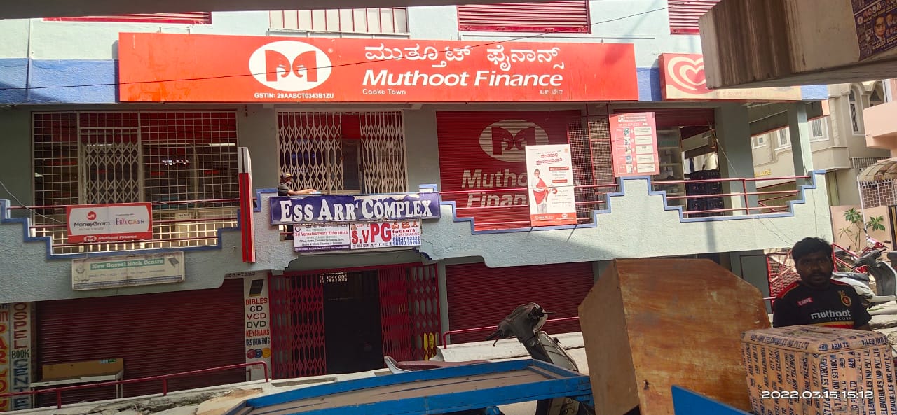 Muthoot Finance Services in Cooke Town, Bengaluru, Karnataka