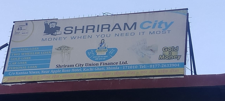 Shriram Finance Limited in Kachi Ghatti, Shimla