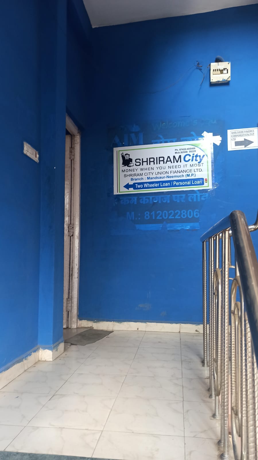 Shriram Finance Limited in Police Colony, Mandsaur