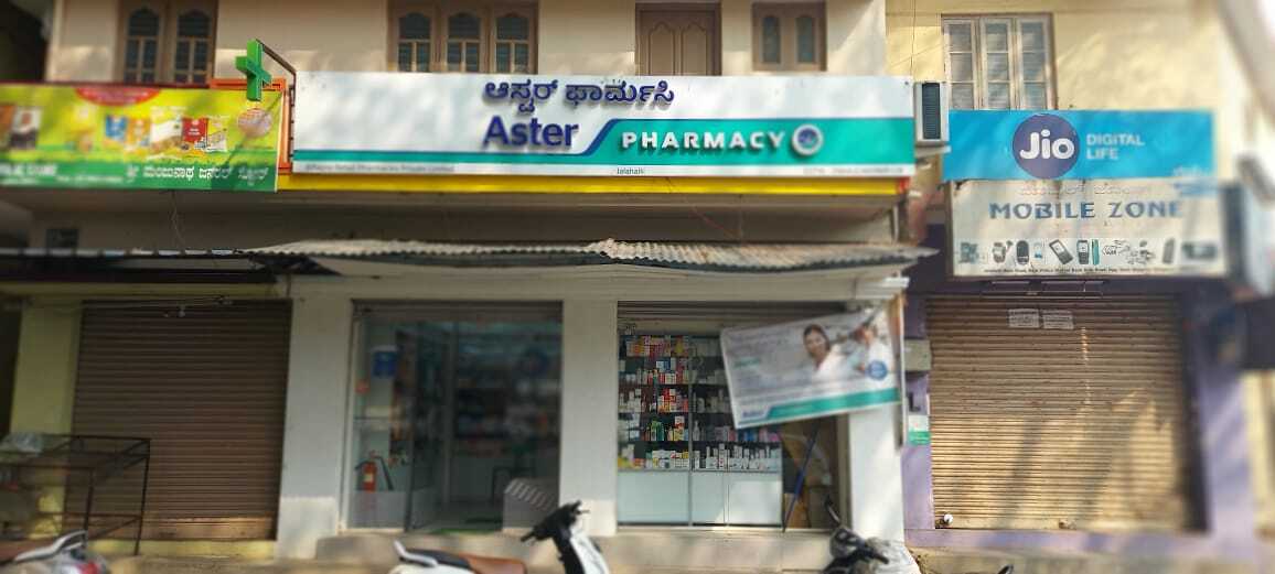 Aster Pharmacy in Jallahalli, Bangalore