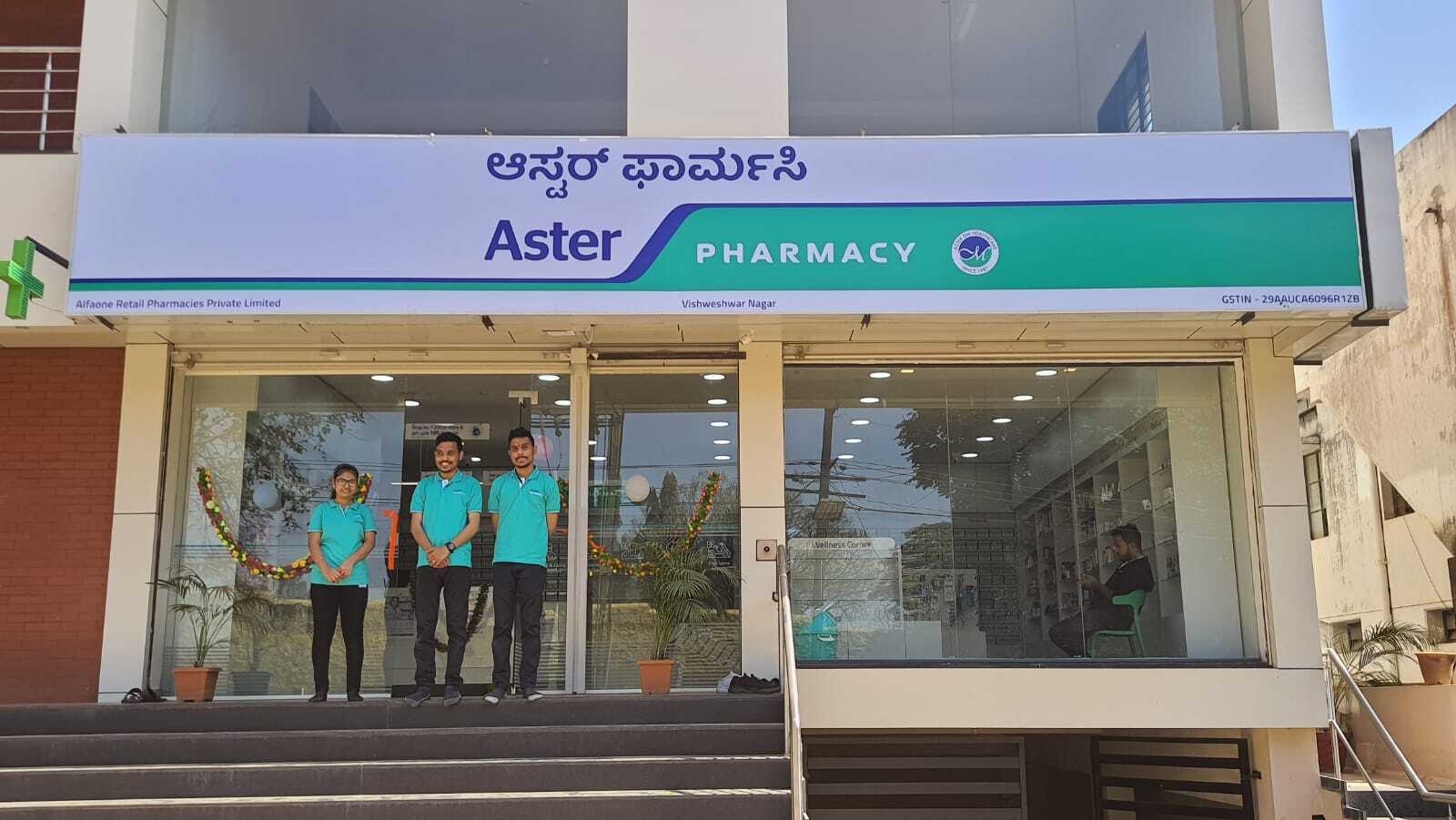 Aster Pharmacy in Vishweshwar Nagar, Hubli