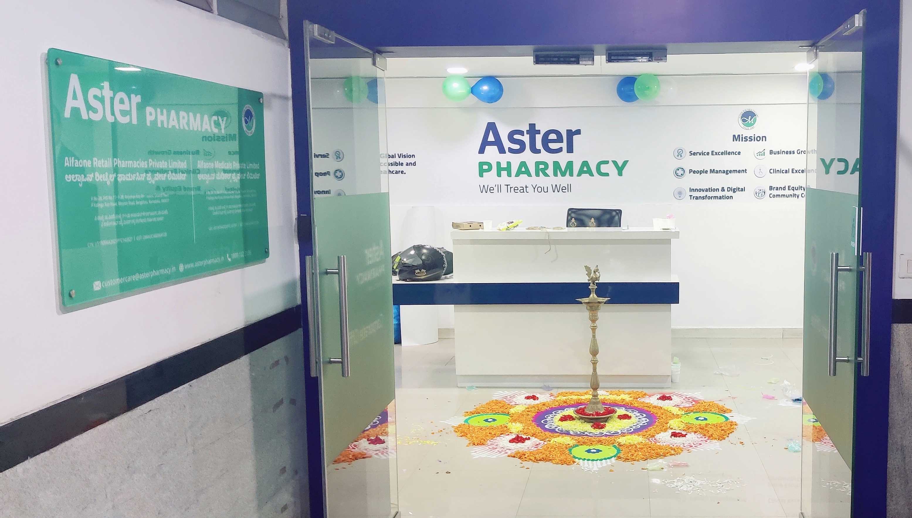 Aster Pharmacy in Sudhama Nagar, Bangalore