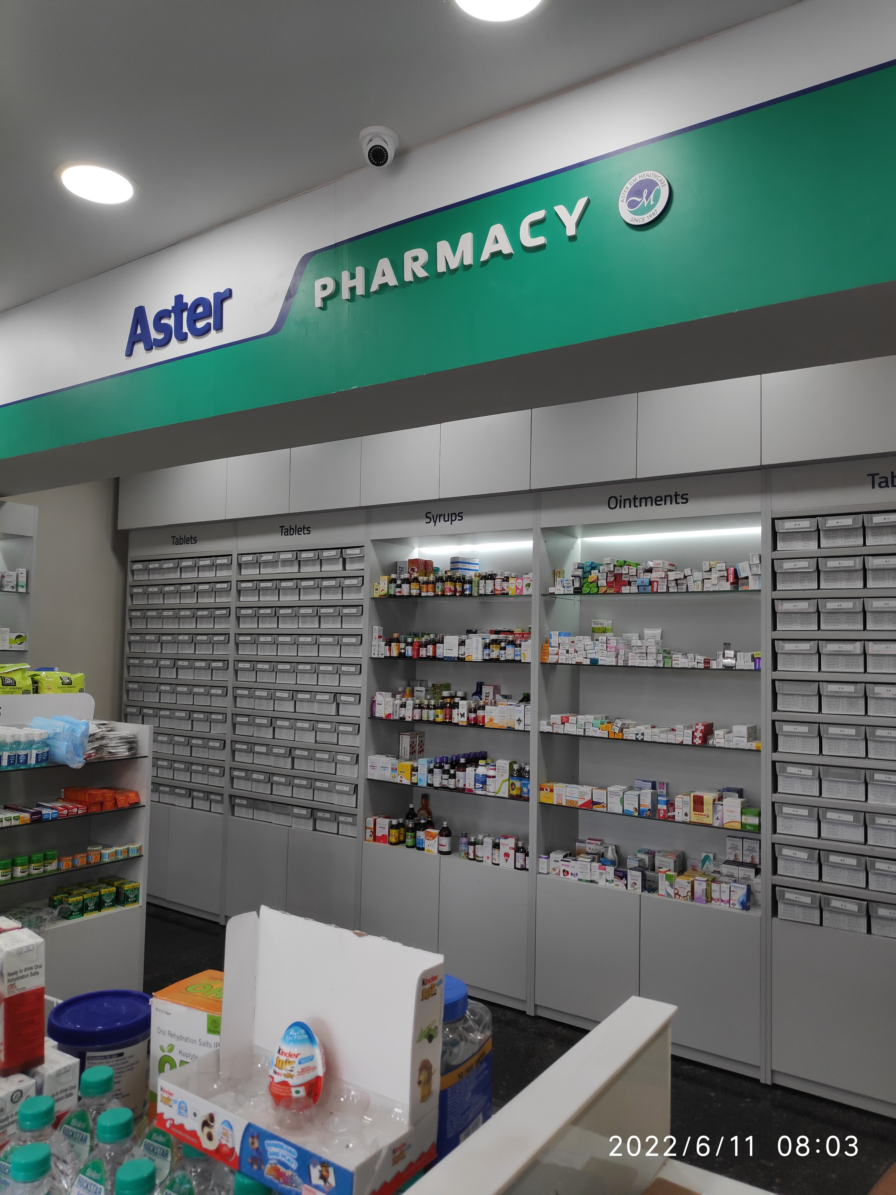 Aster Pharmacy in Rupasri County, Miyapur