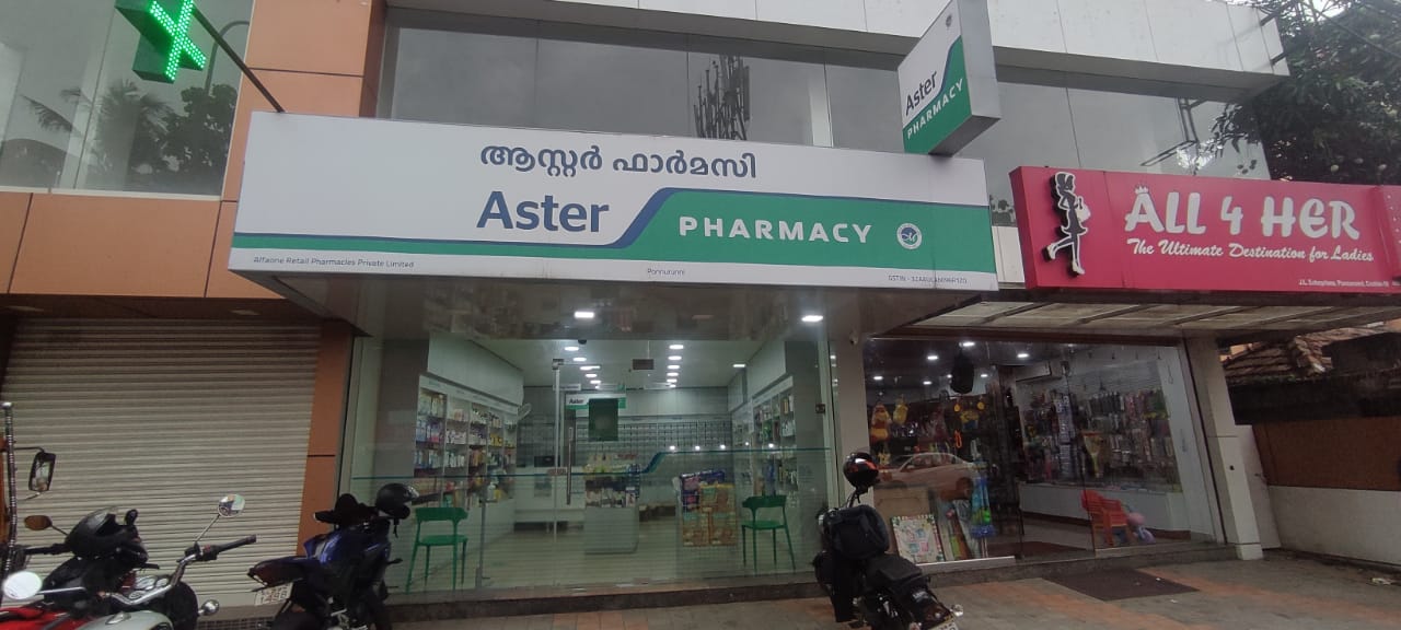 Aster Pharmacy in Ponnurunni, Kochi Clinical Medical Store Near Subhash ...