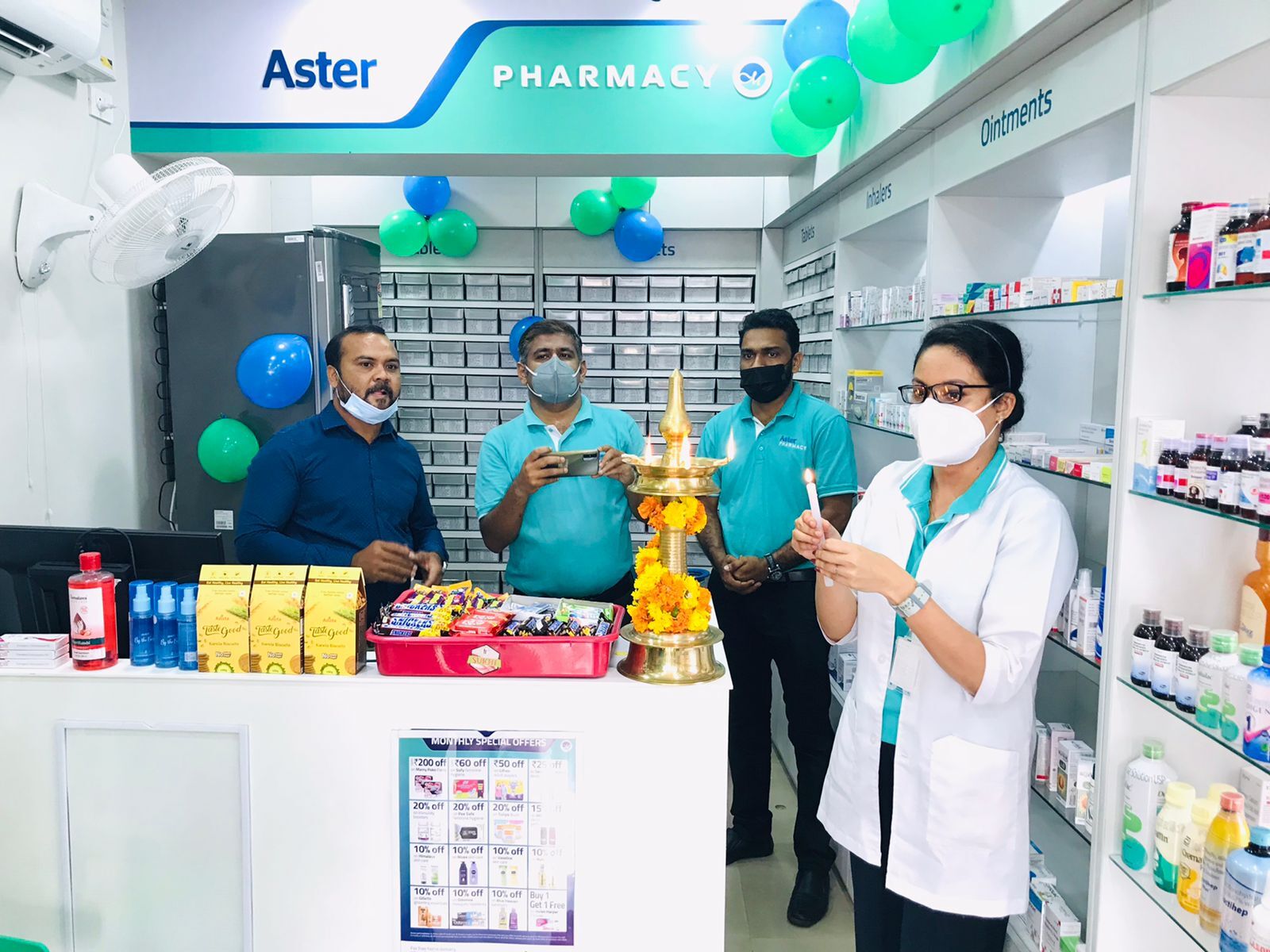 Aster Pharmacy in Periyar Nagar, Aluva