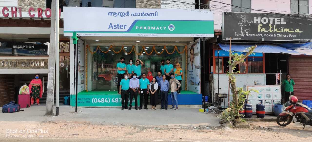 Aster Pharmacy in Thrikkakara, Ernakulam Kerala