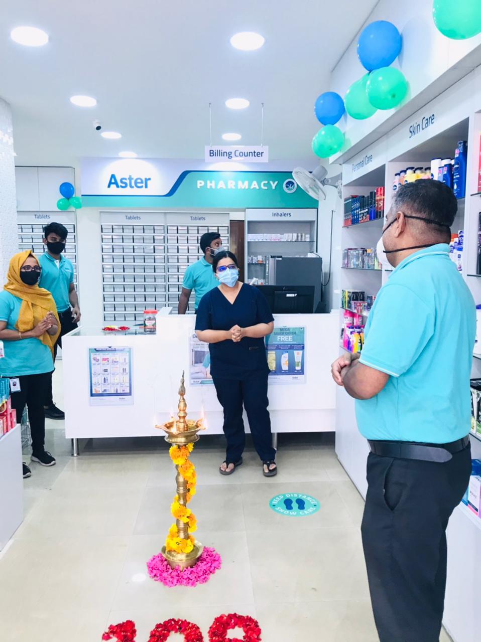 Aster Pharmacy in Thrikkakara, Ernakulam Kerala