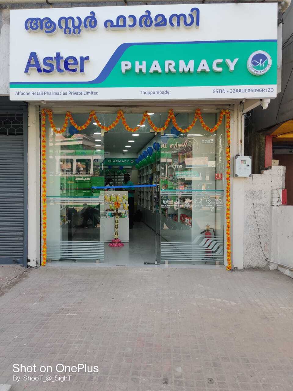 Aster Pharmacy in Thoppumpady, Cochin
