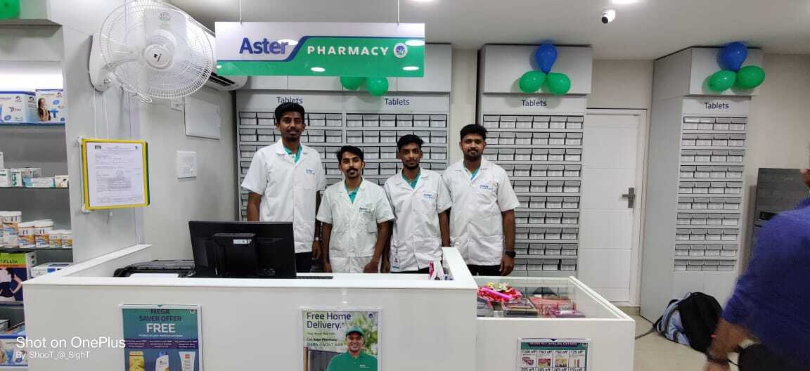 Aster Pharmacy in Kathrikadavu, Kochi,