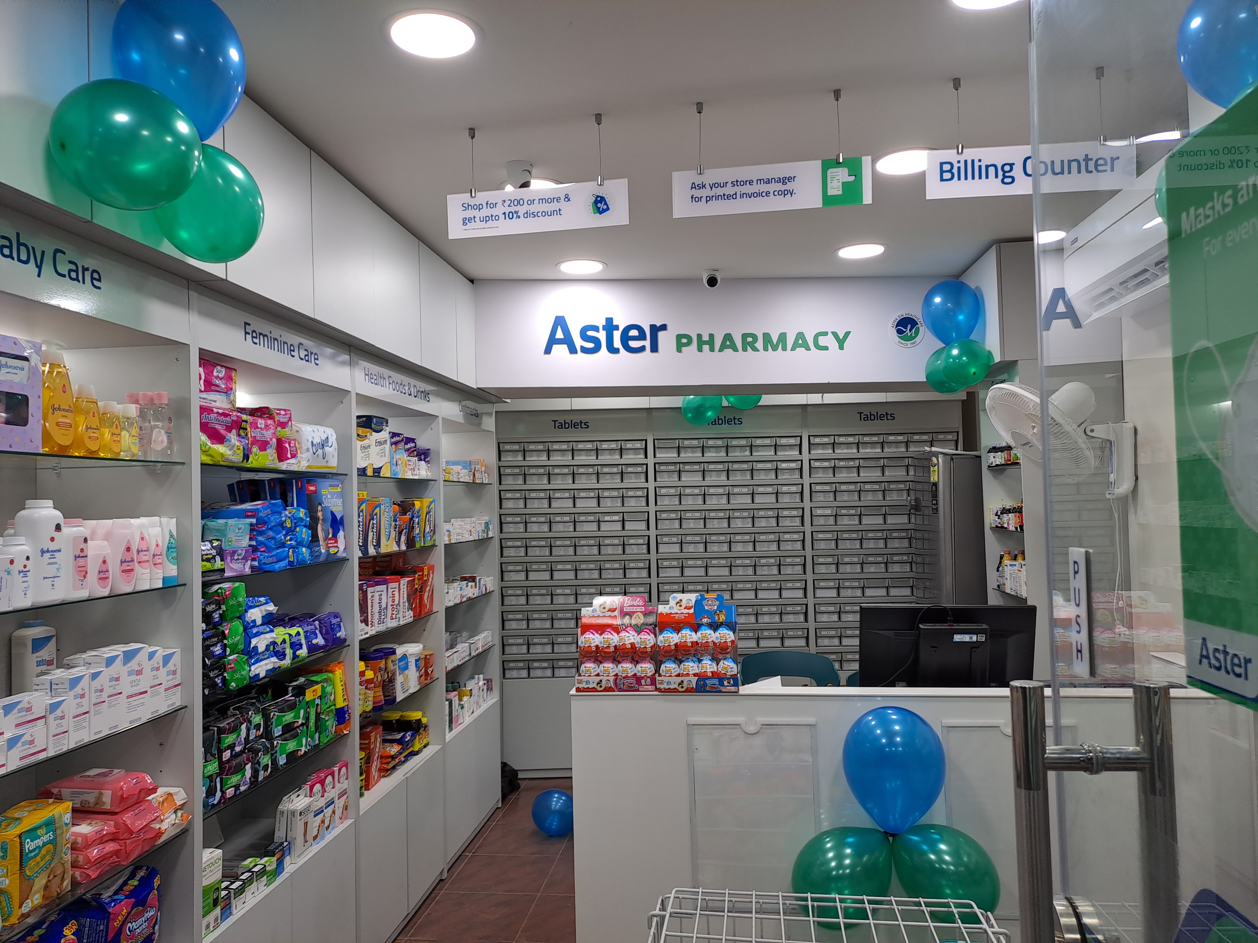 Aster Pharmacy in Velliparamba, Calicut
