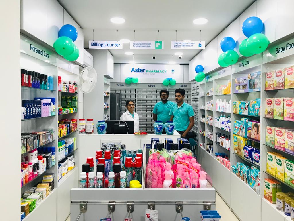 Aster Pharmacy in Jawahar Nagar, Ernakulam